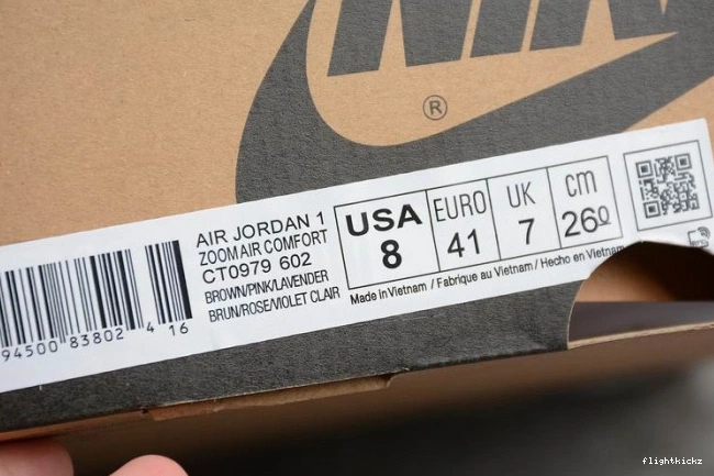CT0979-602 Zoom High (W) Air Jordan CMFT Canyon Rust 1 0917